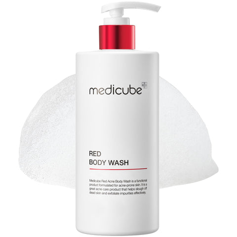 Medicube Red Acne Body Wash 2.0 400g – gentle acne-calming body cleanser