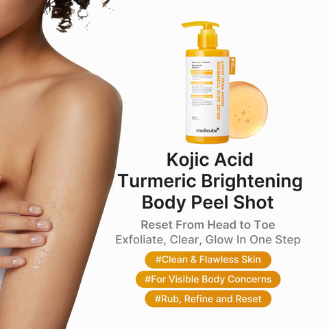 Medicube Kojic Acid Turmeric Body Peel Shot detail
