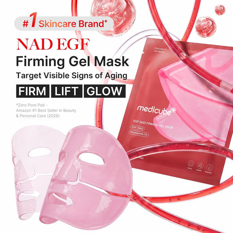 [Medicube] (4EA) EGF NAD FIRMNG GEL MASK