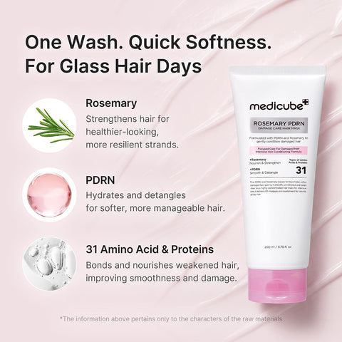 [Medicube] ROSEYMARY PDRN DAMAGE CARE HAIR MASK 200ML