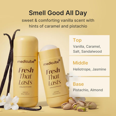 Medicube VANILLA & PISTACHO DEODORANT