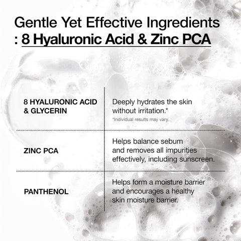[ANUA] 8% Hyaluronic Acid Hydrating Gentle Foaming Cleanser 150ml