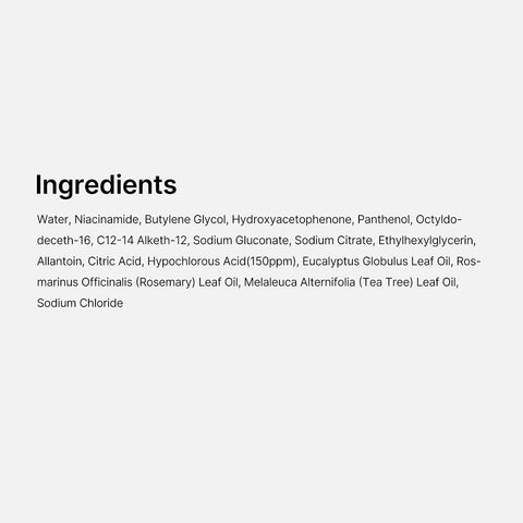 Medicube Hypochlorous Acid Daily Facial Spray 120ml