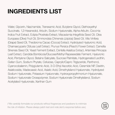 ANUA NIACINAMIDE 10% + TXA 4% SERUM 30ml
