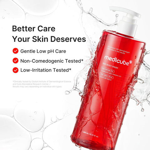 [Medicube] RED ACNE BODY WASH 3.0 400ml