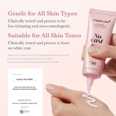 [Medicube] Collagen Glow Sunscreen 50ml SPF 50