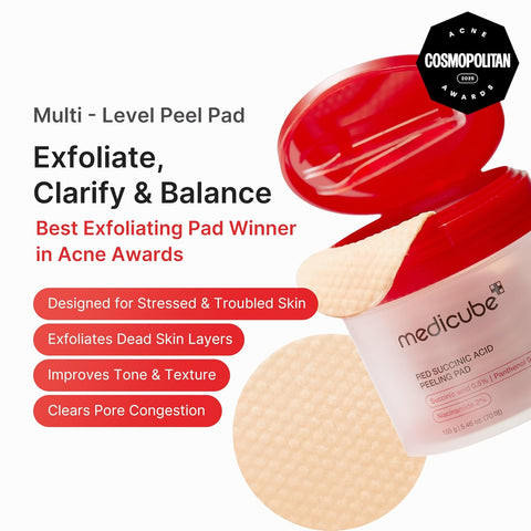 Medicube Red Succinic Acid Peeling Pad