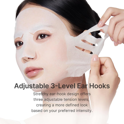 [Medicube] PDRN PINK LIFT UP MASK (4EA) PDRN Pink Tension Up Sheet Mask - 3-Step Contouring Mask