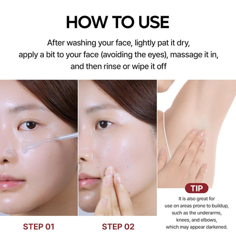 Dr.Melaxin Peel Shot Exfoliating Black Rice Ampoule 80ml