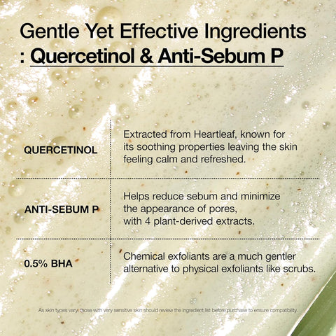 ANUA HEARTLEAF QUERCETINOL PORE DEEP CLEANSING FOAM 150ml