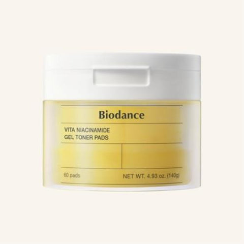 Biodance Vita Niacinamide Gel Toner Pad 60ea