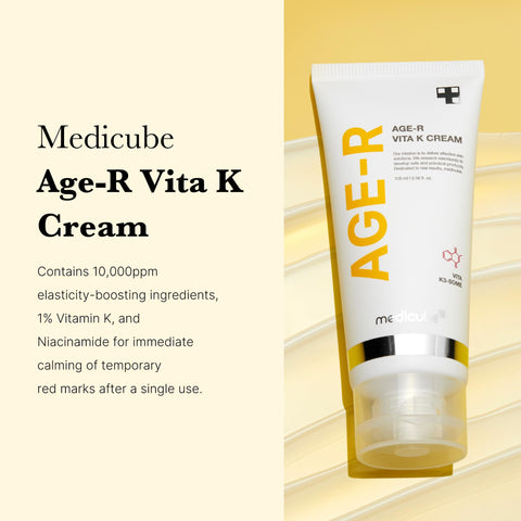 Medicube AGE-R Vita K Refining Cream texture